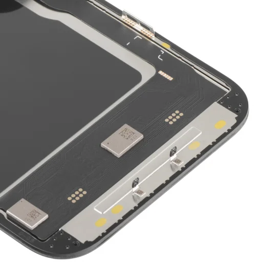 LCD Kijelző Modul MP Apple iPhone 14 Pro-hoz, Soft OLED FHD 120Hz IC Áthelyezhető Verzió, Utángyártott, Fekete - 3