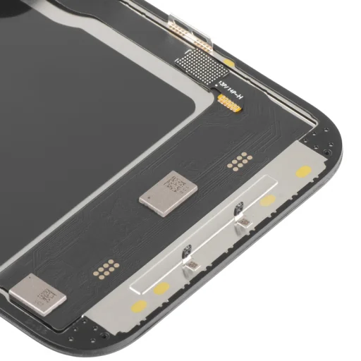 LCD Kijelző Modul MP Apple iPhone 14 Pro-hoz, Soft OLED FHD 120Hz IC Áthelyezhető Verzió, Utángyártott, Fekete - 4