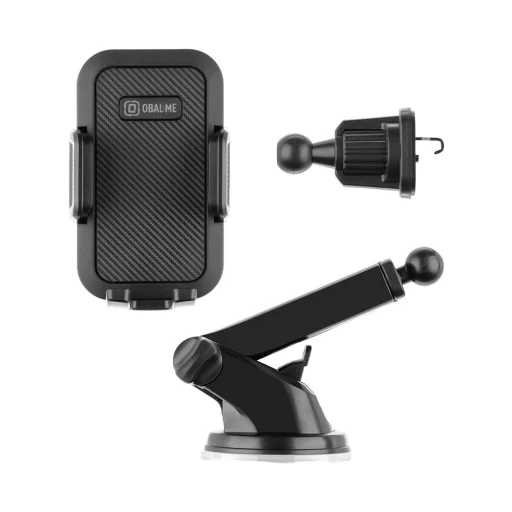  OBAL:ME TrioMount autós tartó fekete - 1