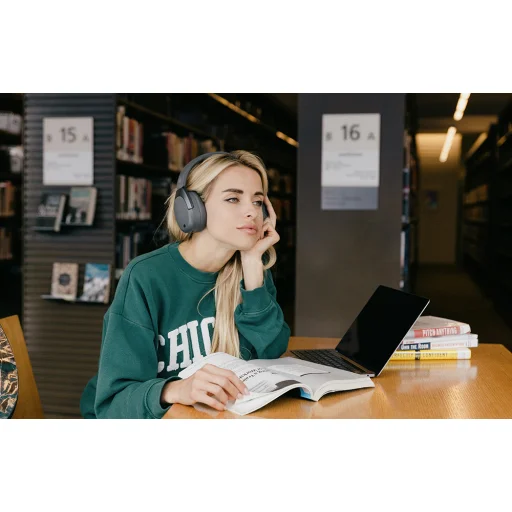 Edifier W830NB vezeték nélküli fejhallgatók (szürke) - 12