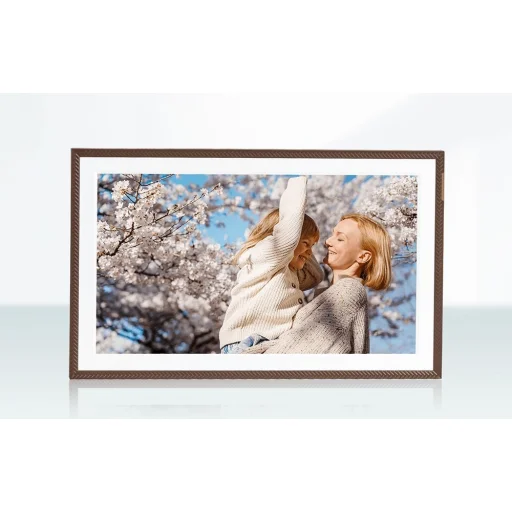 Arzopa D156 digitális képkeret (sötétbarna) 15,6" - 9