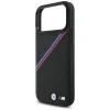 iPhone 17 Pro Max BMW M Tricolor Metal Logo MagSafe fekete tok thumbnail