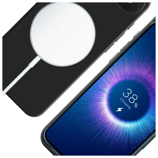 iPhone 17 Air tok 3MK Hardy MagSilicone Graphite tok - 4