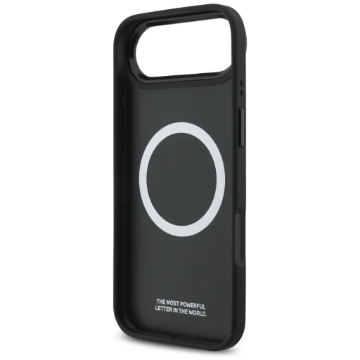 iPhone 17 Air BMW M Trikolor Fém Logó MagSafe tok szürke - 7