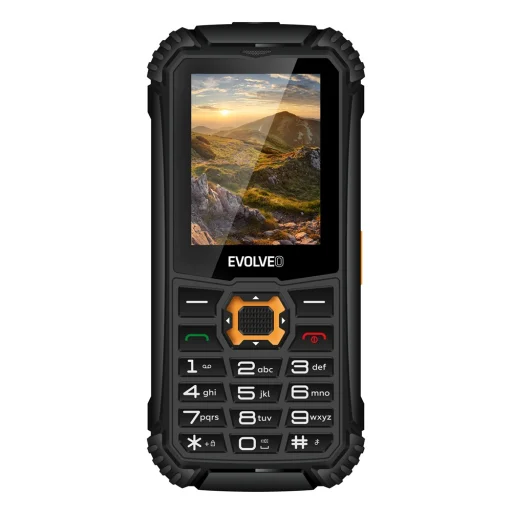 Evolveo StrongPhone Q1, black-orange - 1