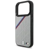 iPhone 17 Pro BMW M Tricolor Metal Logo MagSafe tok szürke - 6