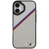 iPhone 17 BMW M Tricolor Metal Logo MagSafe tok szürke - 3