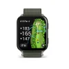 GARMIN Venu X1 moss titanium, moss comfortfit nylon band thumbnail
