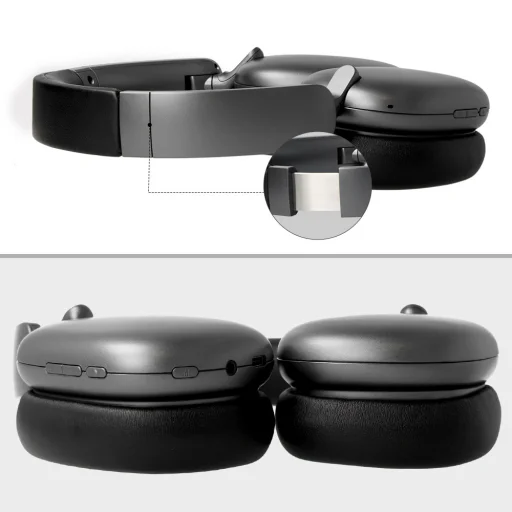 Blavec Over-ear Bluetooth Fejhallgató BO-10 Bass Expert ANC (BO10-B) fekete - 5