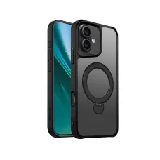 iPhone 17 Air Etteri Matt Mag Ring fekete tok