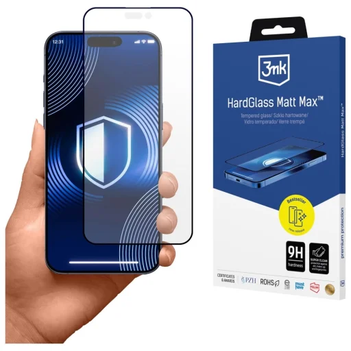 iPhone 17 Pro üvegfólia 3MK HardGlass Matt Max - 1