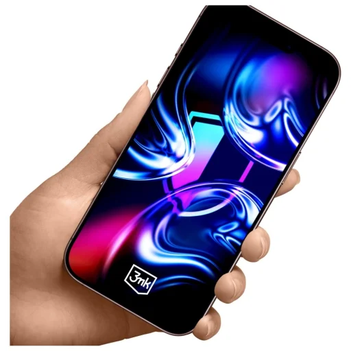 Apple iPhone 17 Pro Max edzett üveg 3MK HardGlass Max applikátorral üvegfólia - 4