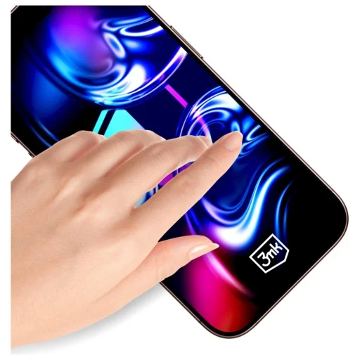 Apple iPhone 17 Pro Max edzett üveg 3MK HardGlass Max applikátorral üvegfólia - 5