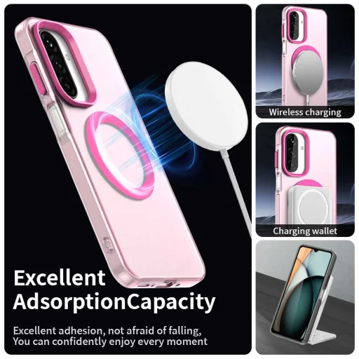 Samsung Galaxy A17 5G Pink Techsuit CandyCase MagSafe tok - 2