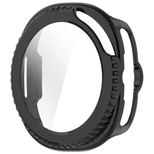 Samsung Galaxy Watch8 Classic/Ultra 2 Matte Black Techsuit Defense360 Pro + Kijelzővédő tok - 4