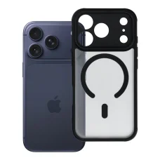 Full Matte Mag Cover puzdro na iPhone 17 Pro / 18 Pro, čierne