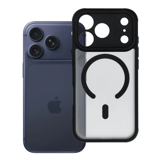 iPhone 17 Pro úplne matný magnetický kryt čierny - 7