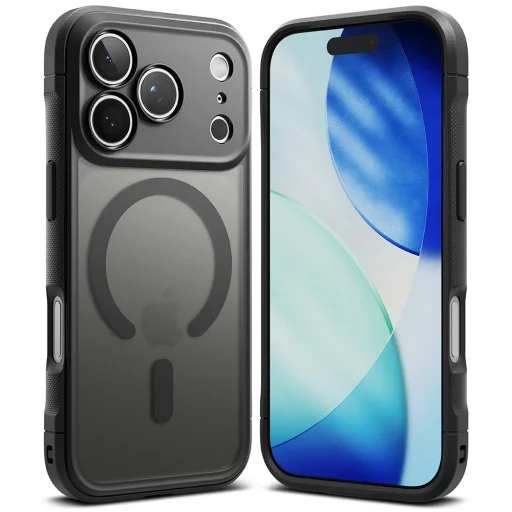 iPhone 17 Pro Ringke Fusion Bold Magsafe tok matt fekete - 2