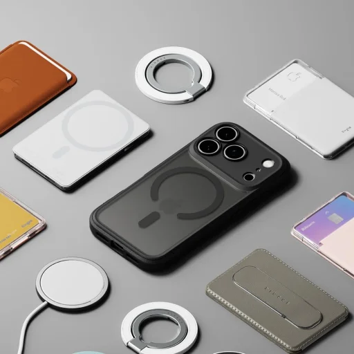 iPhone 17 Pro Ringke Fusion Bold Magsafe tok matt fekete - 7