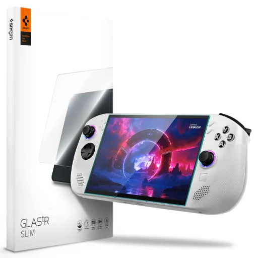 Lenovo Legion Go fekete Spigen Glas.tr Slim 2-pack üvegfólia - 1