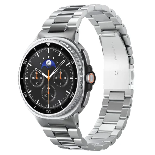 Samsung Galaxy Watch 8 / 8 Classic (40 / 44 / 46 mm) Spigen Modern Fit szíj ezüst - 1
