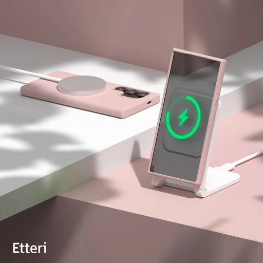 Samsung Galaxy S25 Ultra tok Etteri szilikon tok világos rózsaszín - 7