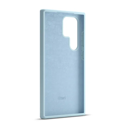 Samsung Galaxy S25 Ultra tok, Etteri szilikon világoskék tok - 3