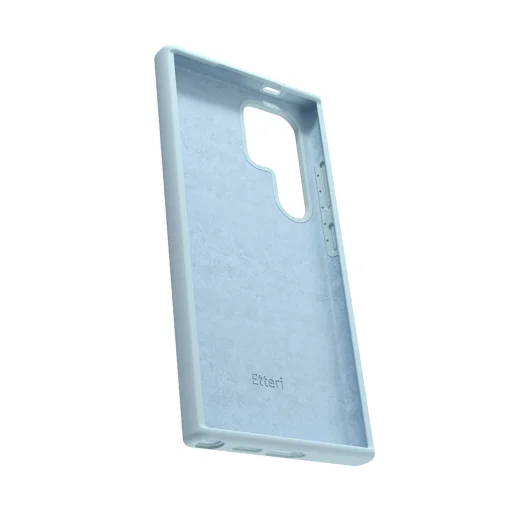 Samsung Galaxy S25 Ultra tok, Etteri szilikon világoskék tok - 7