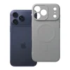 iPhone 17 Pro Max puzdro - silikónové puzdro kompatibilné s MagSafe, titán thumbnail