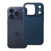 iPhone 17 Pro szilikon tok (nagy lyuk) kék thumbnail