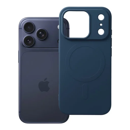 Silikónový kryt na iPhone 17 Pro (veľký otvor) modrý - 7