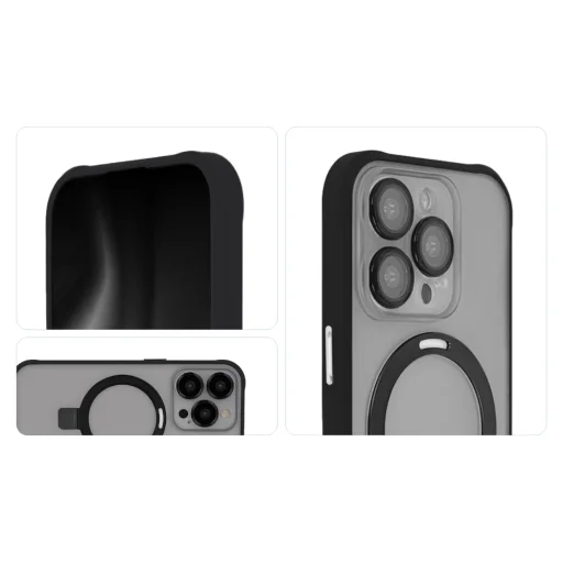 iPhone 13 6,1" Ring Secure Mag fekete tok - 4