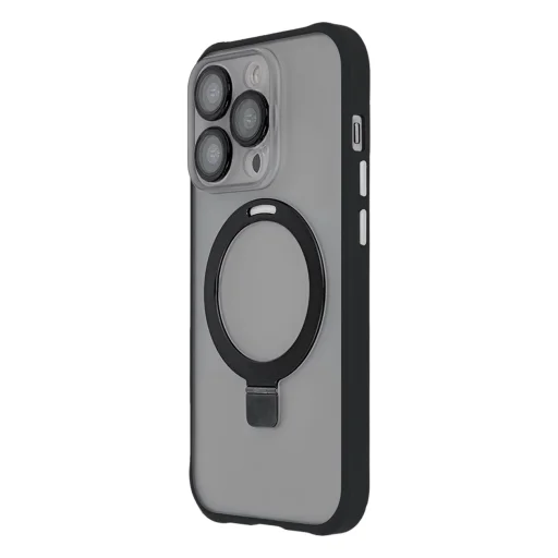 iPhone 13 6,1" Ring Secure Mag fekete tok - 1