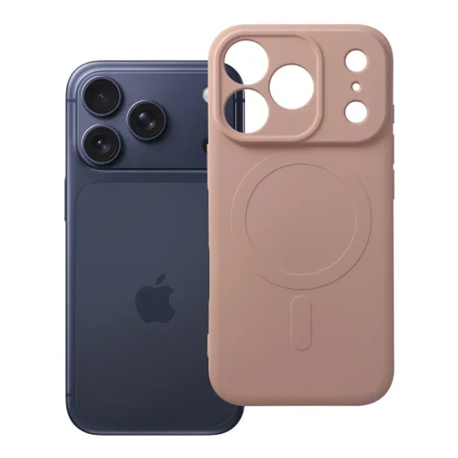 iPhone 17 Pro szilikon Mágneses tok rózsaszín - 10