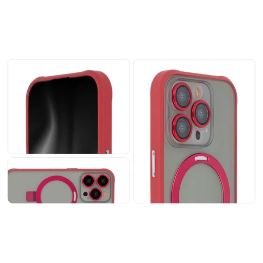 iPhone 13 6,1" Ring Secure Mag piros tok - 4