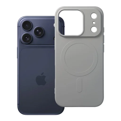 iPhone 17 Pro szilikon tok (nagy lyuk) fekete - 4