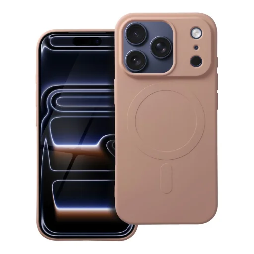 iPhone 17 Pro szilikon MagSafe tok rózsaszín - 10