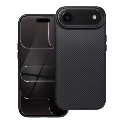 iPhone 17 Air Carbon Elite Mag tok fekete - 6