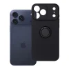 iPhone 17 Pro Max szilikon gyűrűs tok fekete thumbnail