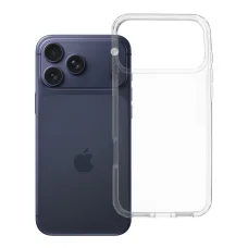 Priehľadný krištáľovo čistý hybridný kryt pre iPhone 17 Pro Max / 18 Pro Max