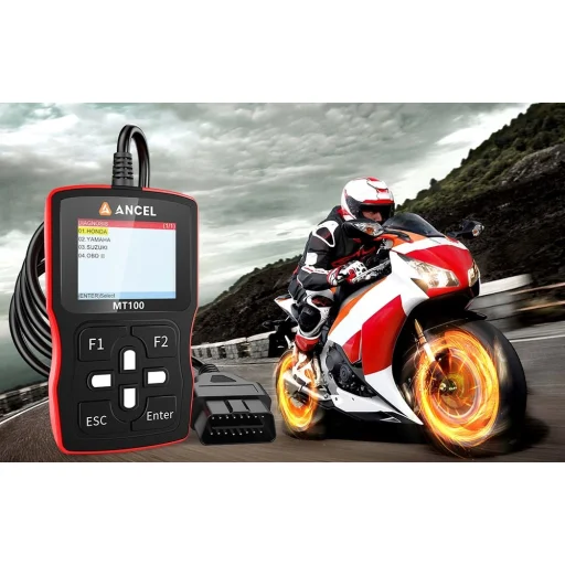 Ancel MT100 motorkerékpár diagnosztikai szkenner - 4