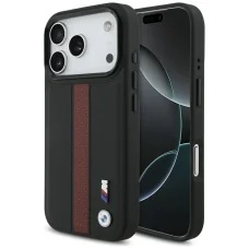 iPhone 17 Pro BMW M Perforated Stripe Logo MagSafe piros tok