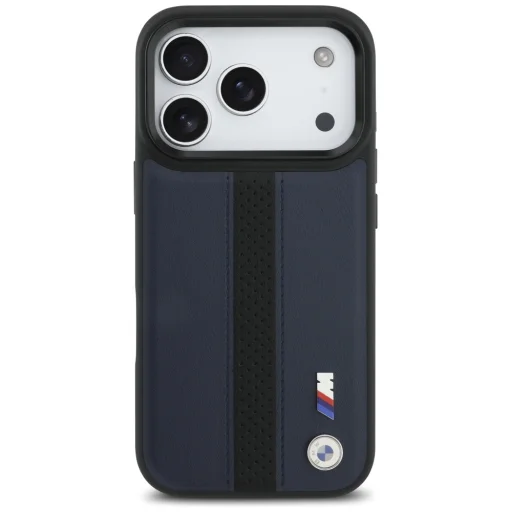 iPhone 17 Pro BMW M Perforated Stripe Logo MagSafe tok tengerészkék - 3
