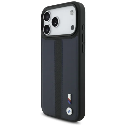 iPhone 17 Pro Max BMW M Perforated Stripe Logo MagSafe tok tengerészkék - 2