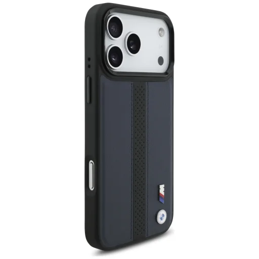 iPhone 17 Pro Max BMW M Perforated Stripe Logo MagSafe tok tengerészkék - 4