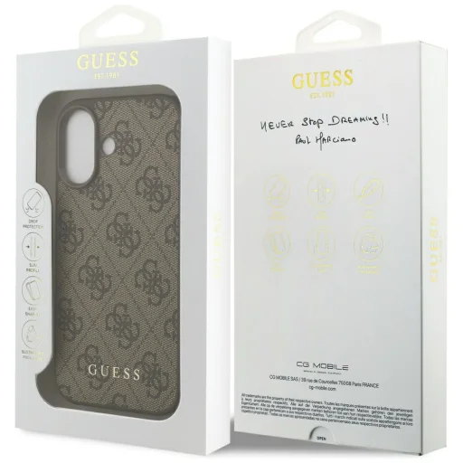 iPhone 17 Guess 4G Classic barna tok - 8