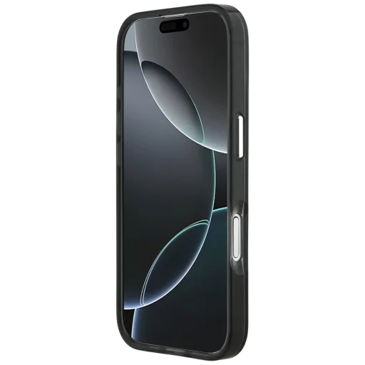 iPhone 17 Karl Lagerfeld IML Choupette Head Logo MagSafe fekete tok - 5