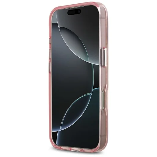 iPhone 17 Pro Karl Lagerfeld IML Choupette Fej Logó MagSafe tok rózsaszín - 5