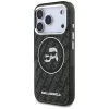 iPhone 17 Pro Karl Lagerfeld IML Glitter Karl & Choupette Heads Logo MagSafe tok fekete thumbnail