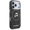 iPhone 17 Pro Karl Lagerfeld IML Glitter Karl & Choupette Heads Logo MagSafe tok fekete thumbnail